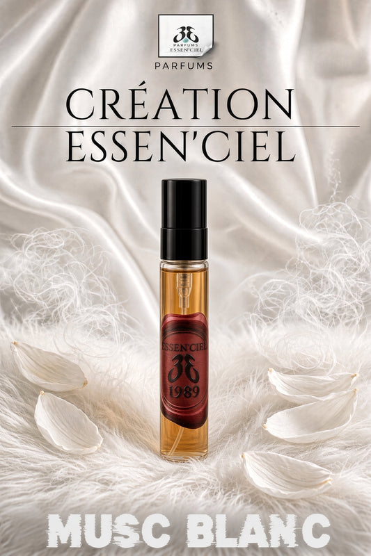 Parfum ESSEN'CIEL : MUSC BLANC 50ml/10ml