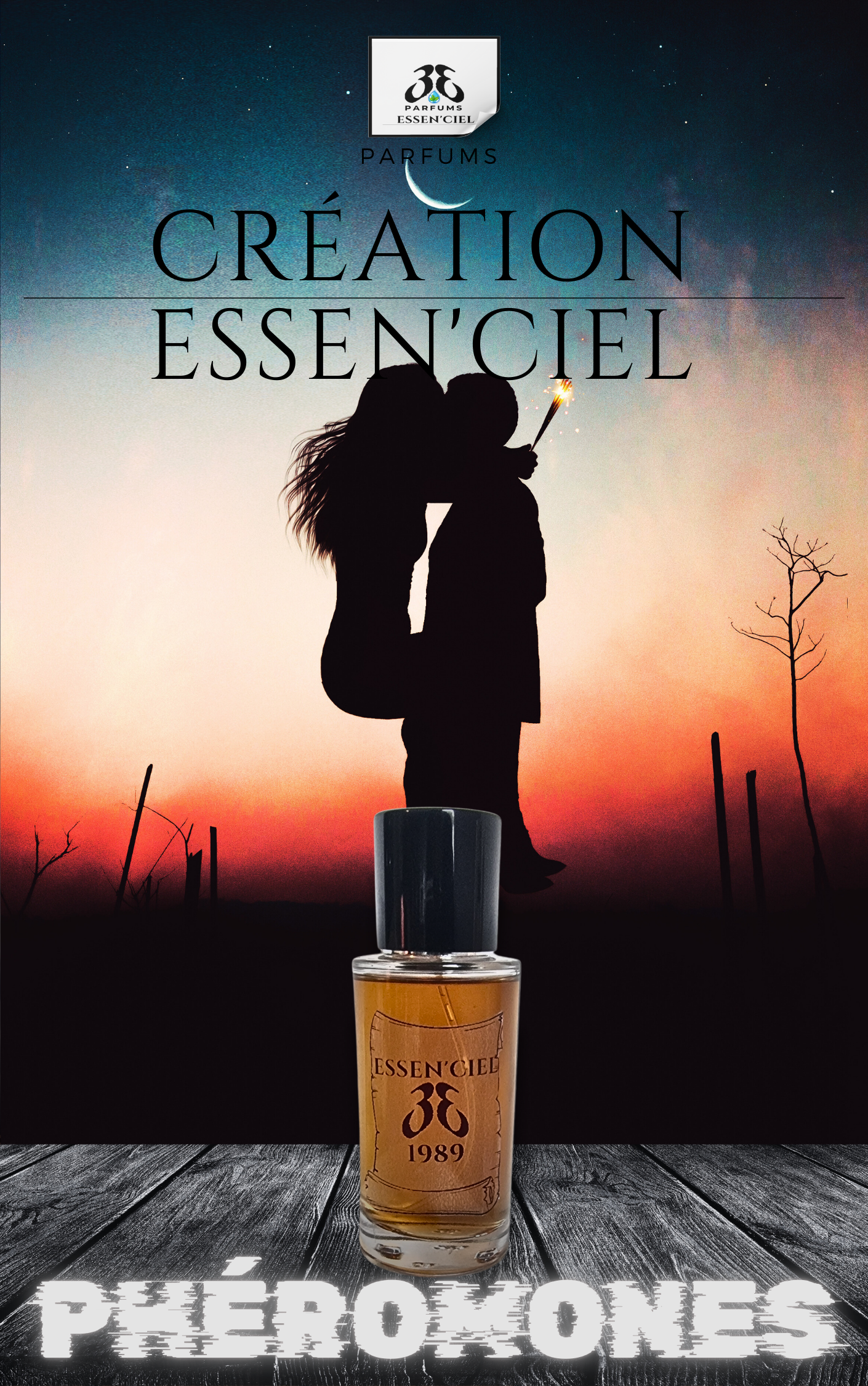Parfum ESSEN'CIEL: Phéromones 50ml/10ml