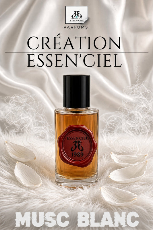 Parfum ESSEN'CIEL : MUSC BLANC 50ml/10ml
