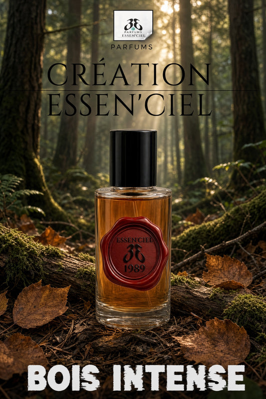 Parfum ESSEN'CIEL :BOIS INTENSE 50 ml/10 ml