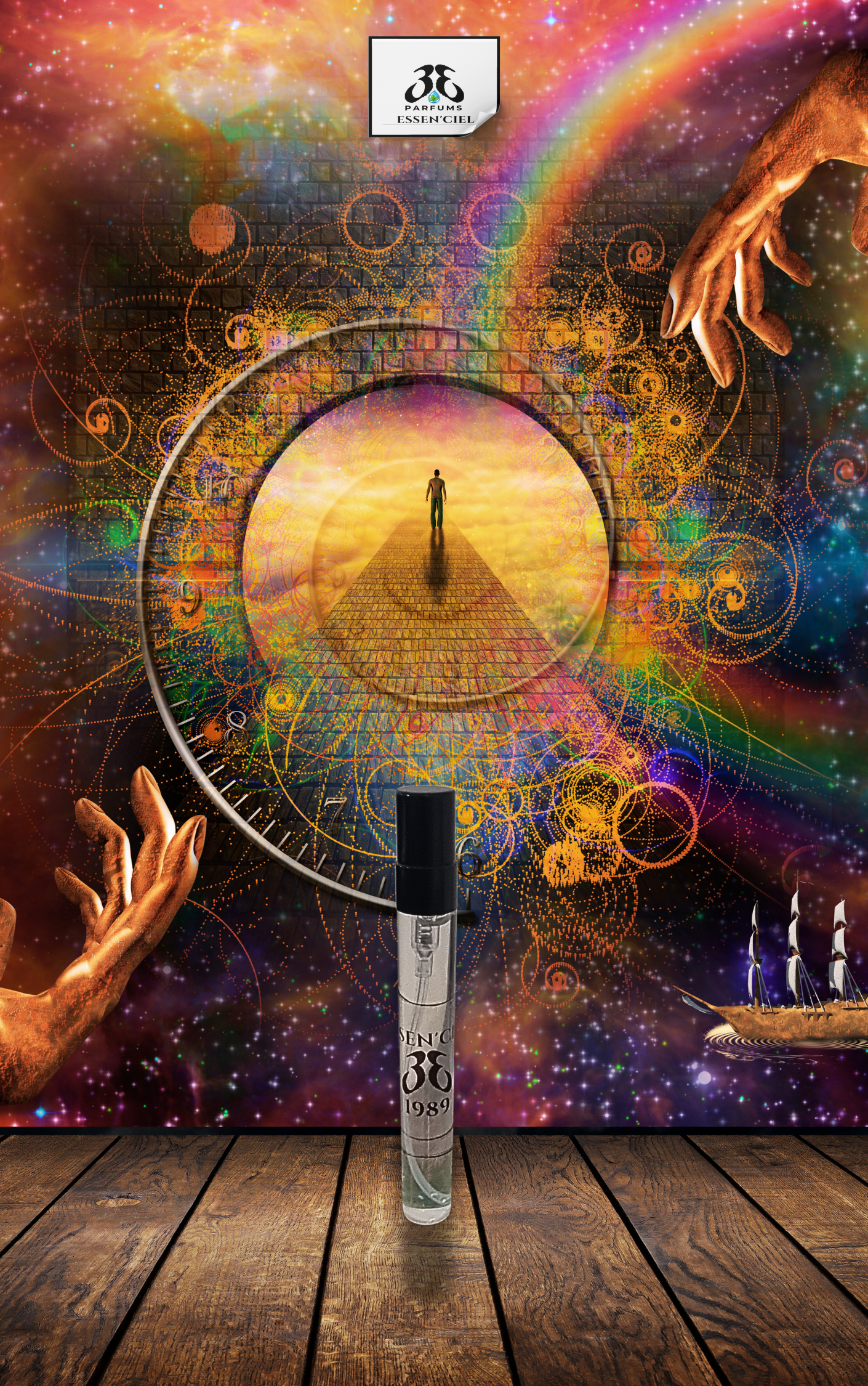 Parfum ÉQUIVALENT : ETERNITY 100 ml/10 ml