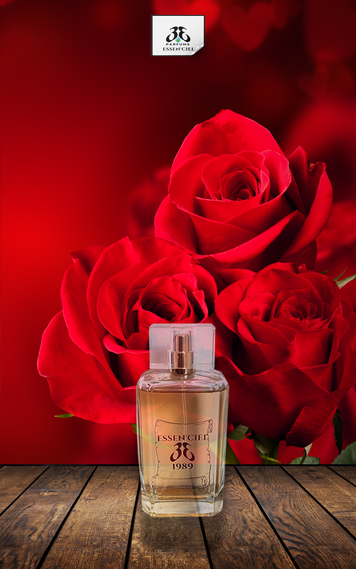 Perfume EQUIVALENT: AMOR AMOR 100 ml/10 ml