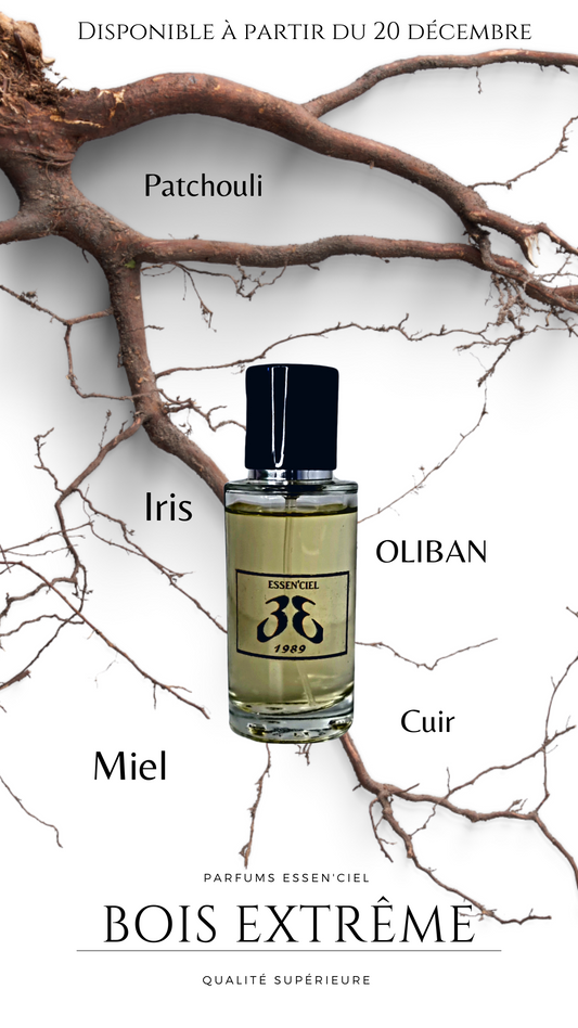 Parfum ESSEN'CIEL: BOIS EXTRÊME 50ML